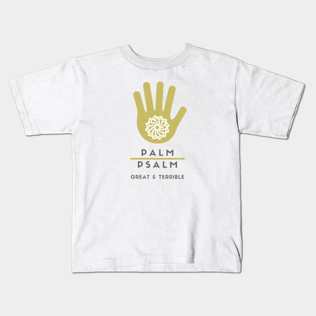 PALM PSALM (Light) Kids T-Shirt by A. R. OLIVIERI